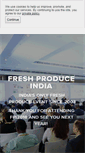 Mobile Screenshot of freshproduceindia.com